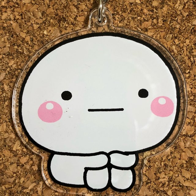 新作 送料無料 アクリルキーホルダー おすわりしろまる As2 ハンドメイドマーケット Minne 新作 送料無料 アクリルキーホルダー おすわりしろまる As2 ハンドメイドマーケット Minne