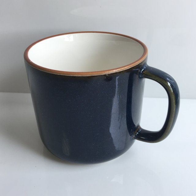 美濃焼 藍色 マグカップ ハンドメイドマーケット Minne 美濃焼 藍色 マグカップ ハンドメイドマーケット Minne