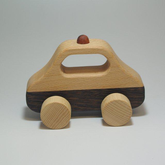 木製 手押し車 パトカー ハンドメイドマーケット Minne 木製 手押し車 パトカー ハンドメイドマーケット Minne