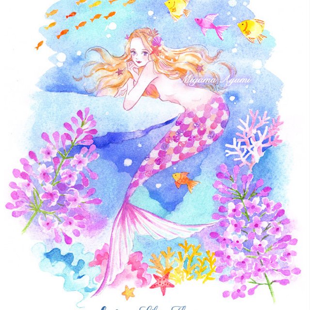 イラスト集 Mermaid Minne 日本最大級のハンドメイド 手作り通販サイト