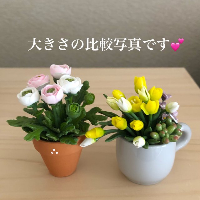 ラナンキュラスの花鉢 G ハンドメイドマーケット Minne ラナンキュラスの花鉢 G ハンドメイドマーケット Minne