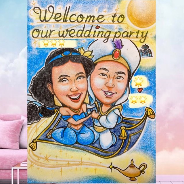 ウェルカムボード 記念日 誕生日 結婚祝い オーダーページ コスプレ オーダーメイド パステルタッチ ウェルカムボード 記念日 誕生日 結婚祝い オーダーページ コスプレ オーダーメイド パステルタッチ