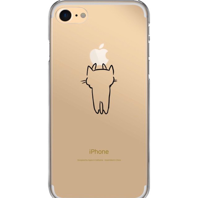 Iphoneケース ソフトケース りんごぶら下がり猫 ハンドメイドマーケット Minne Iphoneケース ソフトケース りんごぶら下がり猫 ハンドメイドマーケット Minne