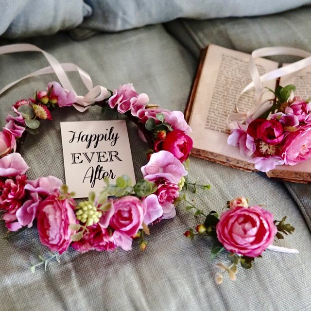 Garden Rose 花かんむり 成人式 カラードレス お色直し 花冠 ハンドメイドマーケット Minne Garden Rose 花かんむり 成人式 カラードレス お色直し 花冠 ハンドメイドマーケット Minne