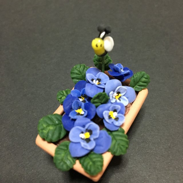 春の花 プランター パンジー 青 ハンドメイドマーケット Minne 春の花 プランター パンジー 青 ハンドメイドマーケット Minne
