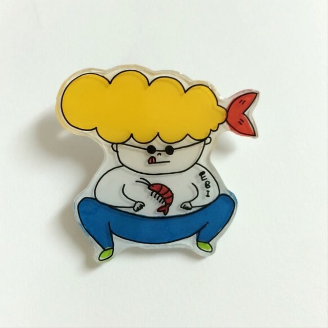 リーゼントかと思いきやエビ天だった エビ上等 ハンドメイドマーケット Minne リーゼントかと思いきやエビ天だった エビ上等 ハンドメイドマーケット Minne