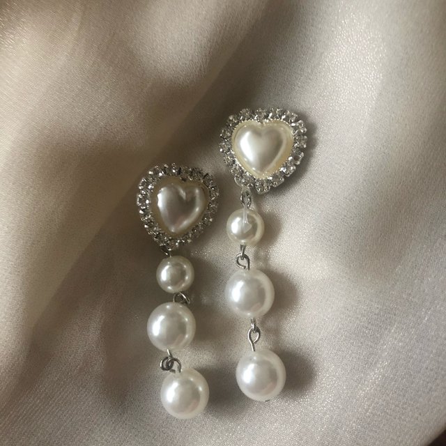 パールビジューピアス イヤリング ハンドメイドマーケット Minne パールビジューピアス イヤリング ハンドメイドマーケット Minne