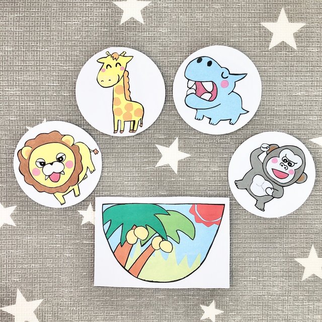 丸画用紙素材 ジャングルポッケペープサートパネルシアター保育教材5枚セット大人気知育玩具保育園幼稚園手作りキット ハンドメイドマーケット Minne 丸画用紙素材 ジャングルポッケペープサートパネルシアター保育教材5枚セット大人気知育玩具保育園幼稚園手作りキット ハンドメイドマーケット Minne