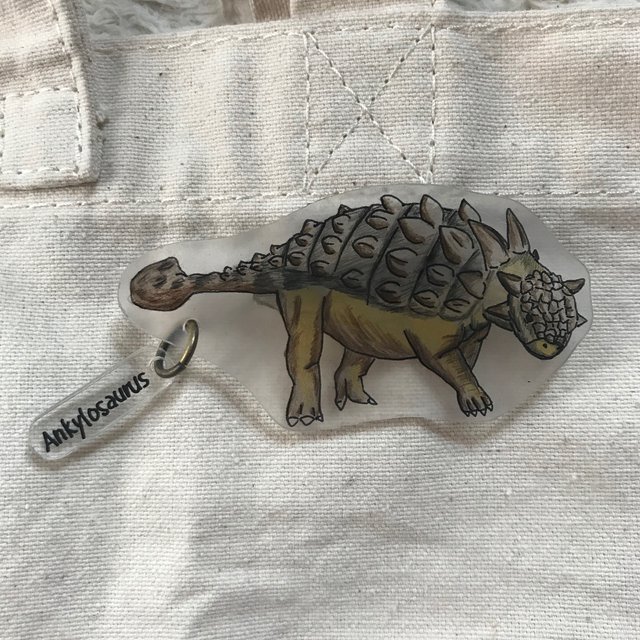 再販 図鑑のようなキーホルダー アンキロサウルス ハンドメイドマーケット Minne 再販 図鑑のようなキーホルダー アンキロサウルス ハンドメイドマーケット Minne