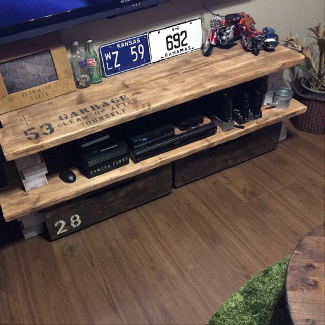 オリジナルハンドメイド家具足場板テレビボード ハンドメイドマーケット Minne オリジナルハンドメイド家具足場板テレビボード ハンドメイドマーケット Minne