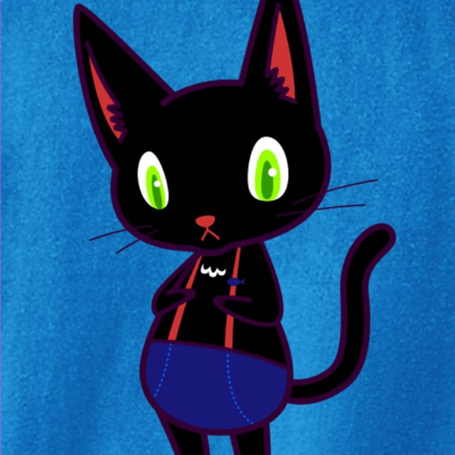 黒猫キャラクターtシャツ 大人 子供サイズ Minne 日本最大級のハンドメイド 手作り通販サイト