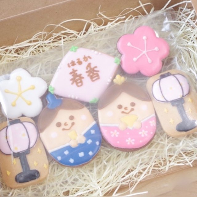 ひなまつりアイシングクッキーセット ハンドメイドマーケット Minne ひなまつりアイシングクッキーセット ハンドメイドマーケット Minne