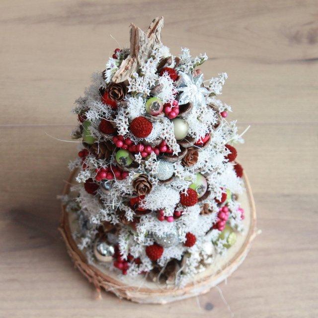 独特な店 大きな松ぼっくりツリー＊ホワイト - クリスマス - madmex.co.nz