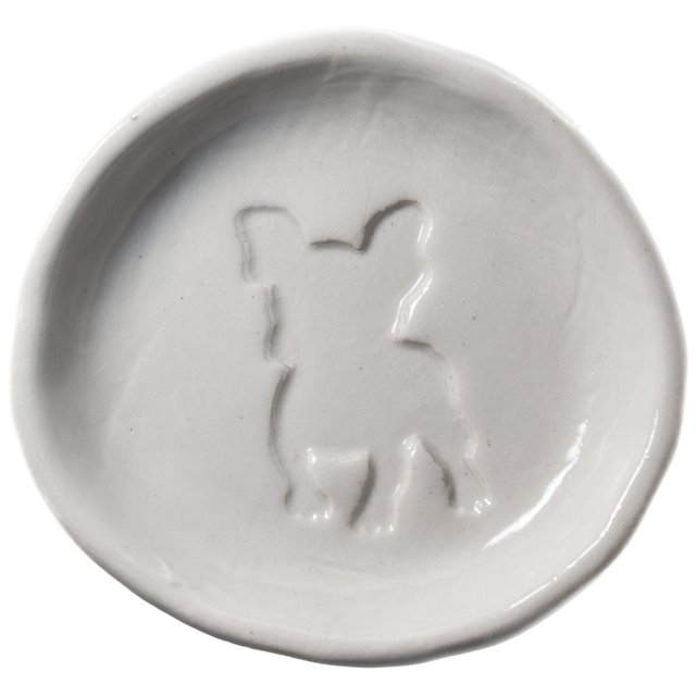 ボストンテリアのシルエットが浮かぶ醤油皿 丸 犬 食器 皿 ハンドメイドマーケット Minne ボストンテリアのシルエットが浮かぶ醤油皿 丸 犬 食器 皿 ハンドメイドマーケット Minne