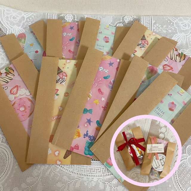 窓付きクラフトラッピング袋10枚セット デザート Minne 日本最大級のハンドメイド 手作り通販サイト 窓付きクラフトラッピング袋10枚セット デザート Minne 日本最大級のハンドメイド 手作り通販サイト