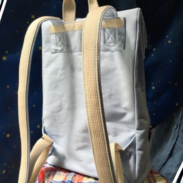 帆布口折れリュック ハンドメイドマーケット Minne 帆布口折れリュック ハンドメイドマーケット Minne