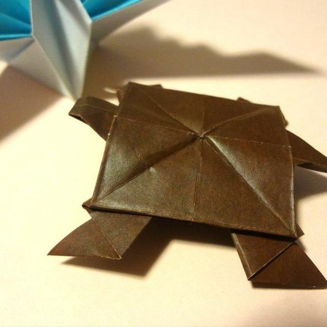 折り紙の鶴と亀 ハンドメイドマーケット Minne