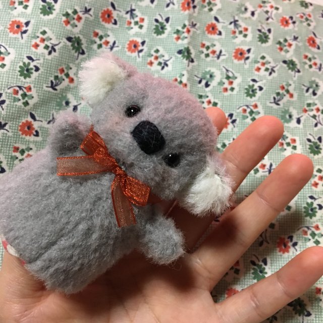コアラ指人形 Minne 日本最大級のハンドメイド 手作り通販サイト