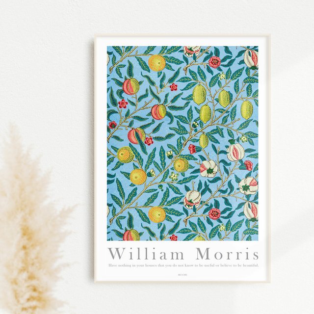 ウィリアム・モリス フルーツ | AP051 | アートポスター ボタニカル 植物 花 ウィリアムモリス