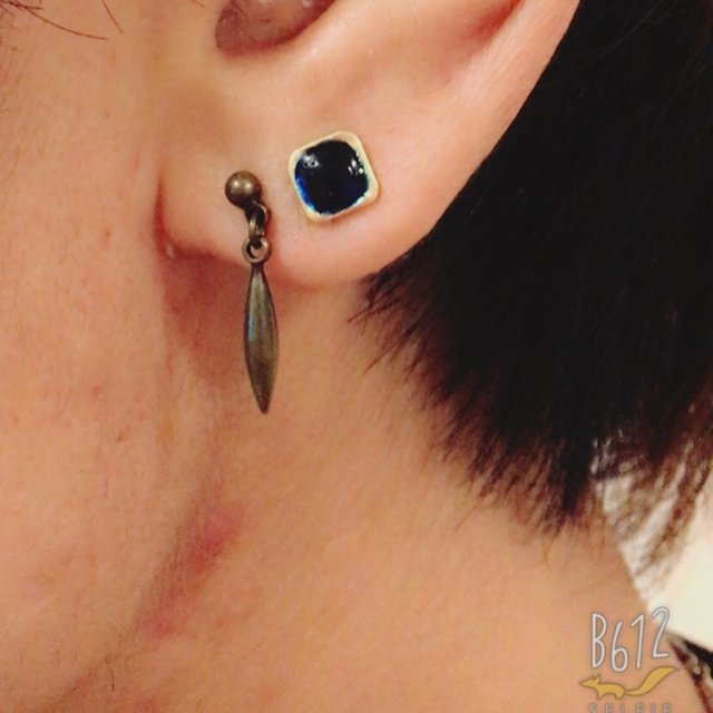 2つで1セット 金古美メンズピアス ハンドメイドマーケット Minne 2つで1セット 金古美メンズピアス ハンドメイドマーケット Minne