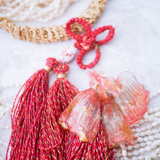 金魚姫と結びの夢 ピアス イヤリング Minne 日本最大級のハンドメイド 手作り通販サイト