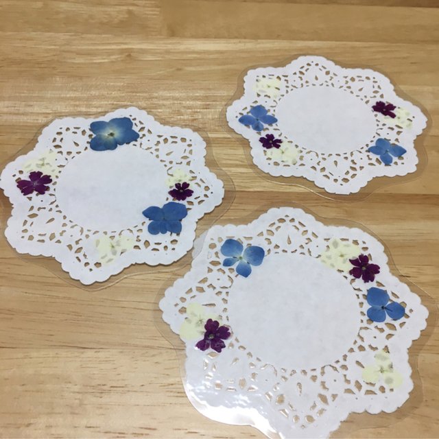 ペーパー押し花コースター 3枚組 Minne 日本最大級のハンドメイド 手作り通販サイト ペーパー押し花コースター 3枚組 Minne 日本最大級のハンドメイド 手作り通販サイト