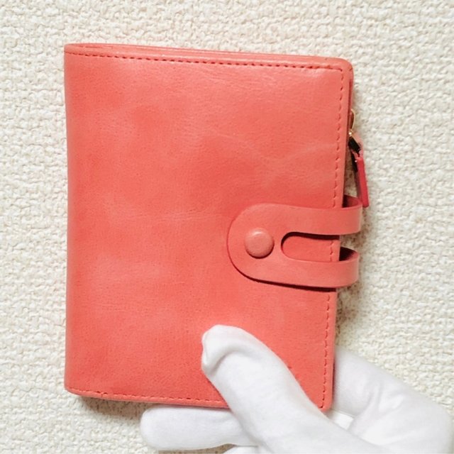 財布 レディース 二つ折り ふたつ折り 短財布 本革 送料無料 ピンク ハンドメイドマーケット Minne 財布 レディース 二つ折り ふたつ折り 短財布 本革 送料無料 ピンク ハンドメイドマーケット Minne