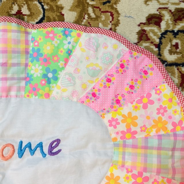 再販 玄関マット 可愛い おしゃれ Welcome 刺繍 パッチワーク pinksさん ピンクス a ハンドメイドマーケット Minne 再販 玄関マット 可愛い おしゃれ Welcome 刺繍 パッチワーク pinksさん ピンクス a ハンドメイドマーケット Minne