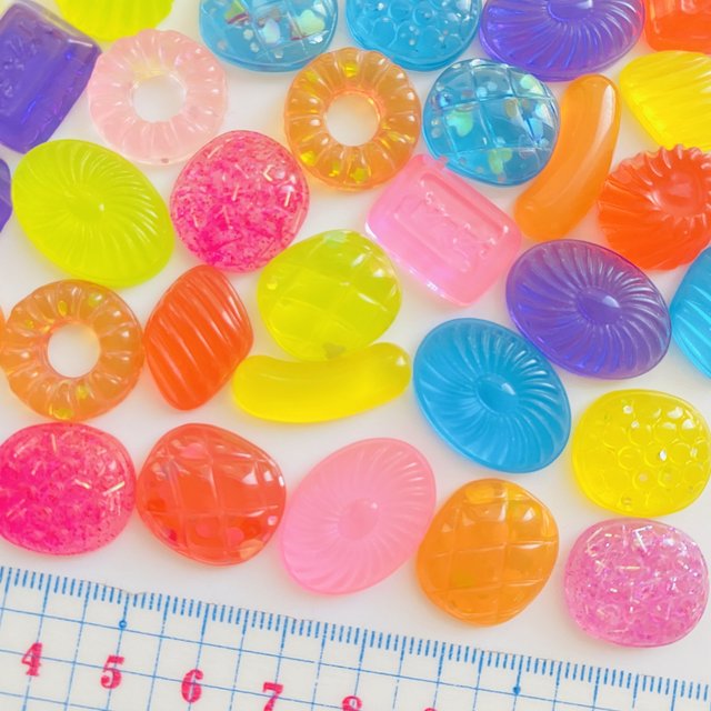 超かわいい キャンディ パーツ 10個 Minne 日本最大級のハンドメイド 手作り通販サイト