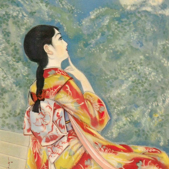 クロスステッチ刺繍図案 須藤しげる 明月 1929 Minne 日本最大級のハンドメイド 手作り通販サイト