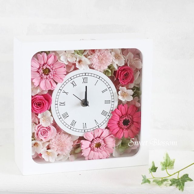 オーダーメイド プリザーブドフラワーの花時計 Minne 日本最大級のハンドメイド 手作り通販サイト オーダーメイド プリザーブドフラワーの花時計 Minne 日本最大級のハンドメイド 手作り通販サイト