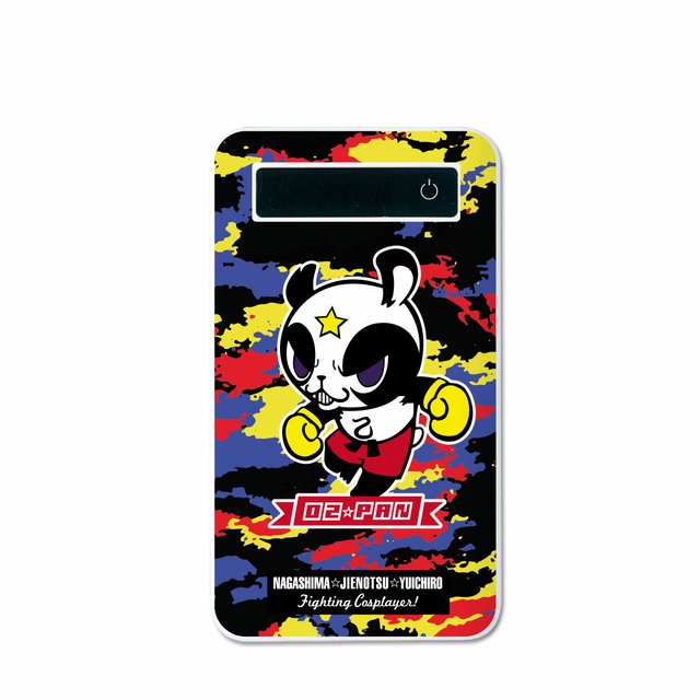 02 Figheter オフィシャルキャラクター02 Pan オツパン モバイルバッテリー カモフラ Minne 日本最大級のハンドメイド 手作り通販サイト