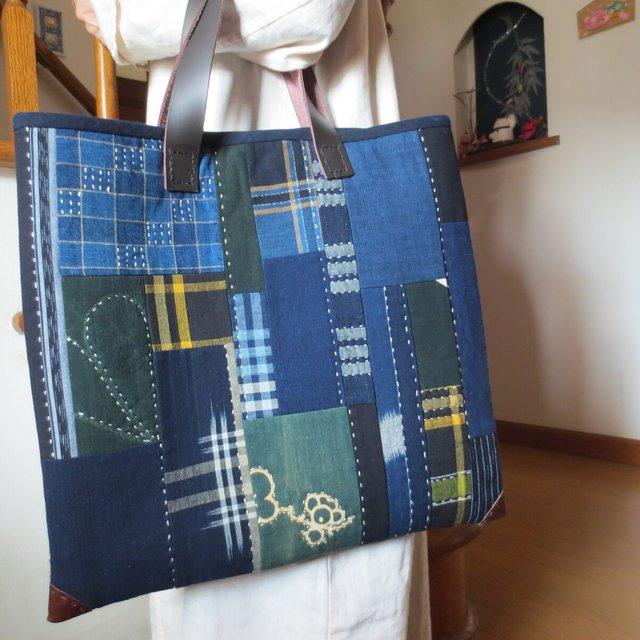 直営店に限定 古布リメイクパッチワークバッグ バッグ 女性用 Slcp Lk 直営店に限定 古布リメイクパッチワークバッグ バッグ 女性用 Slcp Lk