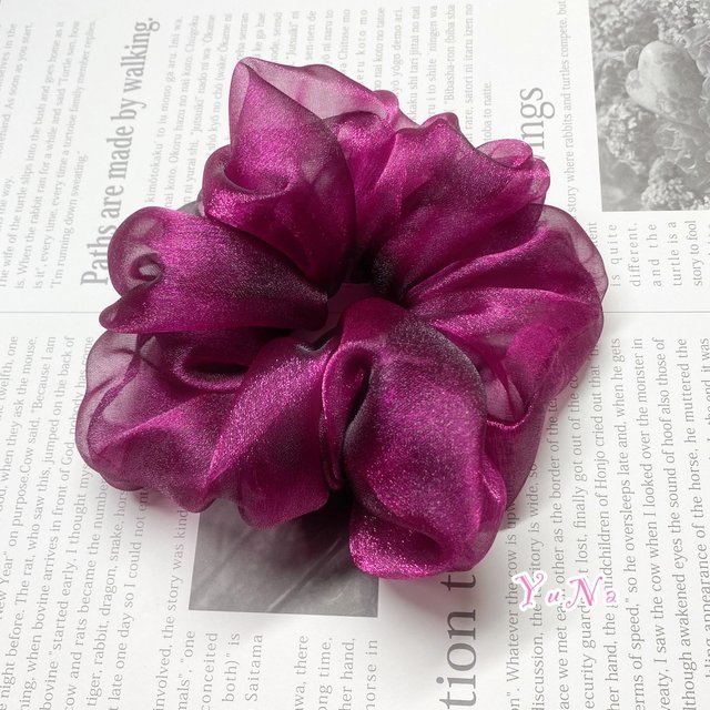 シュシュ ハンドメイド 2393(オーガンジー 13) 440円 ...