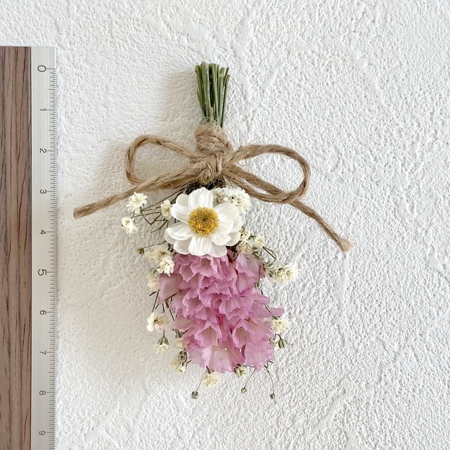 ドライフラワー ミニスワッグ 花かんざしpink ハンドメイドマーケット Minne ドライフラワー ミニスワッグ 花かんざしpink ハンドメイドマーケット Minne