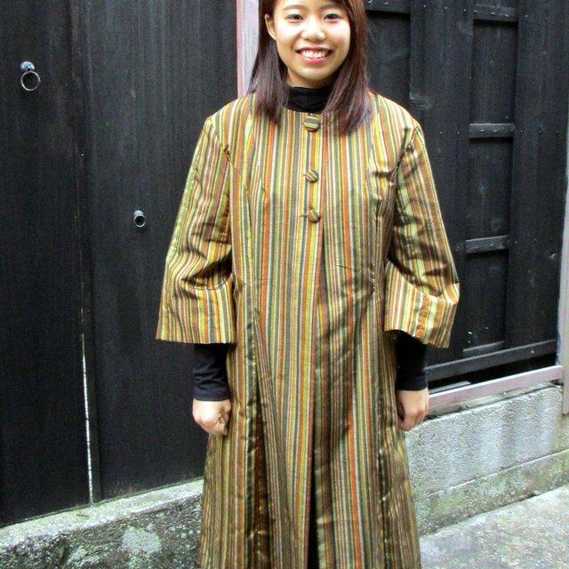 いいスタイル 紬のコート 着物リメイク ハンドメイド - 着物 - mkukinanyota.com