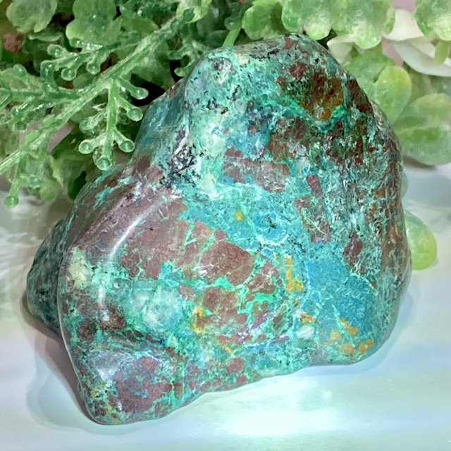 女神の石✨　クリソコラ　珪孔雀石　ラフストーン　原石