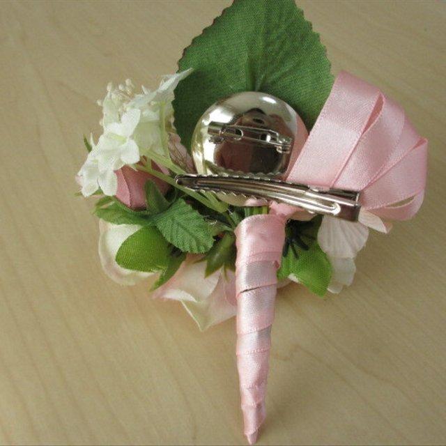 ガーベラと小花のコサージュ ヘアアクセ ピンク ハンドメイドマーケット Minne ガーベラと小花のコサージュ ヘアアクセ ピンク ハンドメイドマーケット Minne