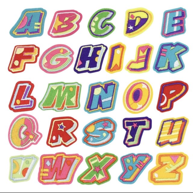 3枚入可愛いアルファベットワッペン刺繍ワッペン アイロンワッペン Minne 日本最大級のハンドメイド 手作り通販サイト 3枚入可愛いアルファベットワッペン刺繍ワッペン アイロンワッペン Minne 日本最大級のハンドメイド 手作り通販サイト