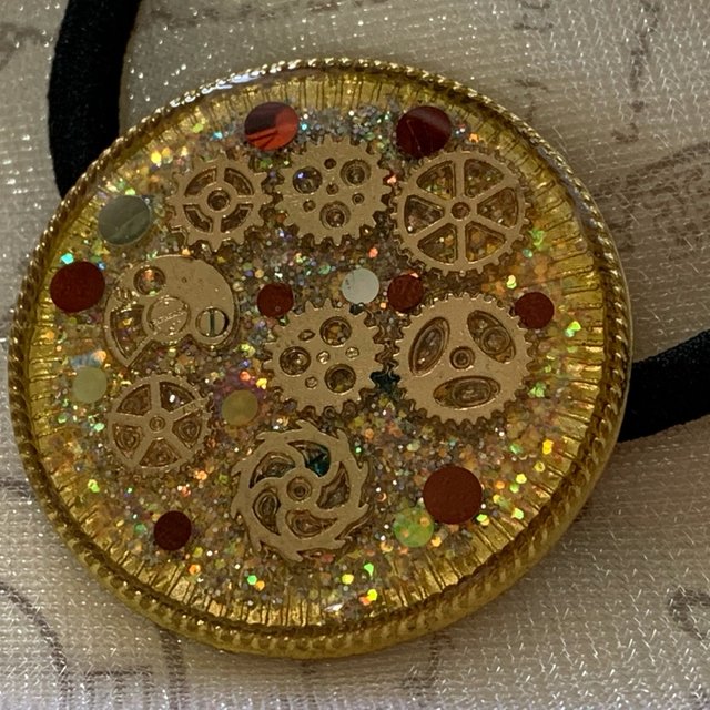 レジン 髪留め 歯車 ハンドメイドマーケット Minne レジン 髪留め 歯車 ハンドメイドマーケット Minne