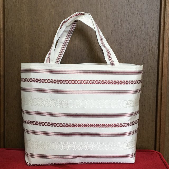 帯 リメイク 博多帯で作ったトートバッグ ハンドメイドマーケット Minne 帯 リメイク 博多帯で作ったトートバッグ ハンドメイドマーケット Minne