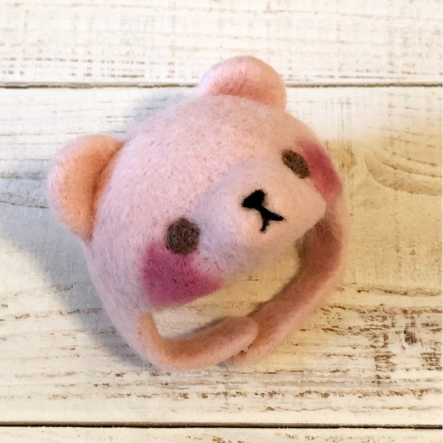 ハリネズミ マルコ用 くまのかぶりもの ハンドメイドマーケット Minne ハリネズミ マルコ用 くまのかぶりもの ハンドメイドマーケット Minne
