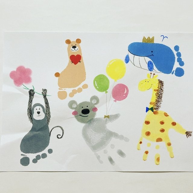 手形 足形アート Minne 日本最大級のハンドメイド 手作り通販サイト 手形 足形アート Minne 日本最大級のハンドメイド 手作り通販サイト