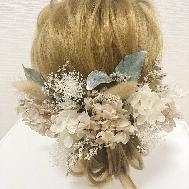 ウェディング 結婚式 プリザーブドフラワー ドライフラワー 髪飾り ハンドメイドマーケット Minne ウェディング 結婚式 プリザーブドフラワー ドライフラワー 髪飾り ハンドメイドマーケット Minne