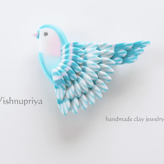 羽ばたく鳥のブローチ ミント ソフトピンク Minne 日本最大級のハンドメイド 手作り通販サイト 羽ばたく鳥のブローチ ミント ソフトピンク Minne 日本最大級のハンドメイド 手作り通販サイト