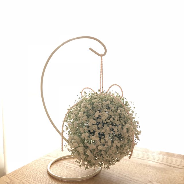 生花かすみ草のボールブーケ ハンドメイドマーケット Minne 生花かすみ草のボールブーケ ハンドメイドマーケット Minne