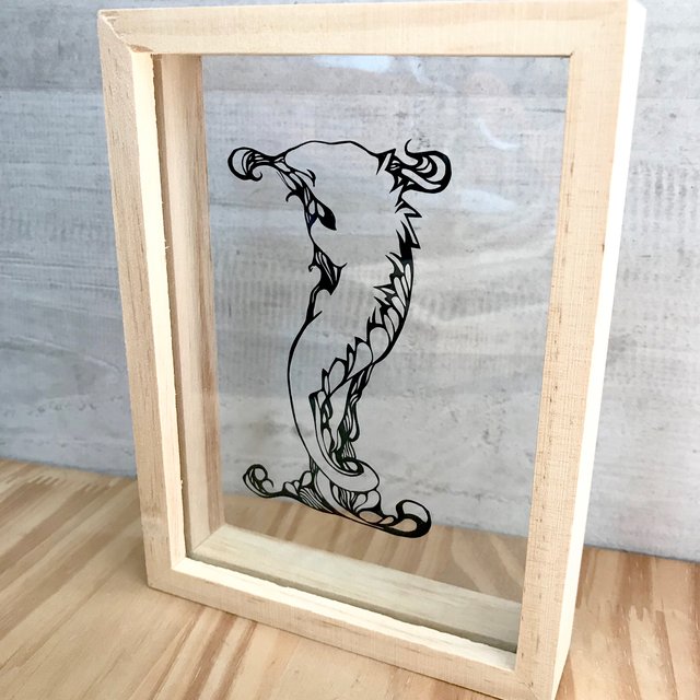 切り絵原画 アルファベット アニマル I ハンドメイドマーケット Minne 切り絵原画 アルファベット アニマル I ハンドメイドマーケット Minne