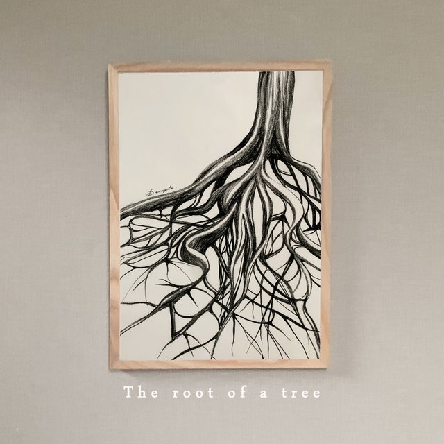 木の根　【原画　A3サイズ】