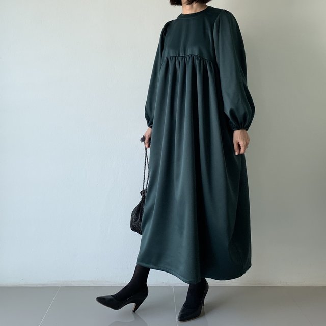 丈変更可ギャザーたっぷりスタンドカラーワンピース ダークグリーン フォーマル Minne 日本最大級のハンドメイド 手作り通販サイト 丈変更可ギャザーたっぷりスタンドカラーワンピース ダークグリーン フォーマル Minne 日本最大級のハンドメイド 手作り通販サイト