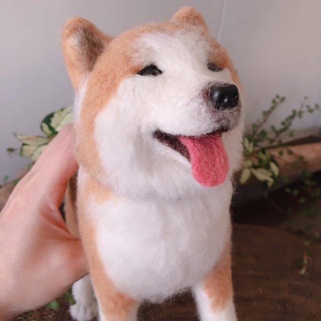 リアルミニミー 秋田犬 デブちゃん ハンドメイドマーケット Minne リアルミニミー 秋田犬 デブちゃん ハンドメイドマーケット Minne